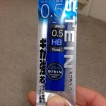 Getchu ~ munejyuka diary of AinSTEIN of Pentel's replacement lead of mechanical pencil