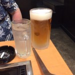 The mega beer mug sold by Okonomiyaki Fugetsu is too big!